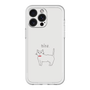 スリムプロテクションプレミアムケース［ 蝶ネクタイねこ - White ］