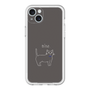 スリムプロテクションプレミアムケース［ 蝶ネクタイねこ - Black ］