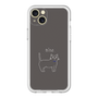 スリムプロテクションプレミアムケース［ 蝶ネクタイねこ - Black ］