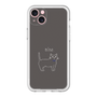 スリムプロテクションプレミアムケース［ 蝶ネクタイねこ - Black ］