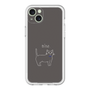 スリムプロテクションプレミアムケース［ 蝶ネクタイねこ - Black ］