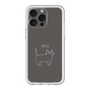 スリムプロテクションプレミアムケース［ 蝶ネクタイねこ - Black ］
