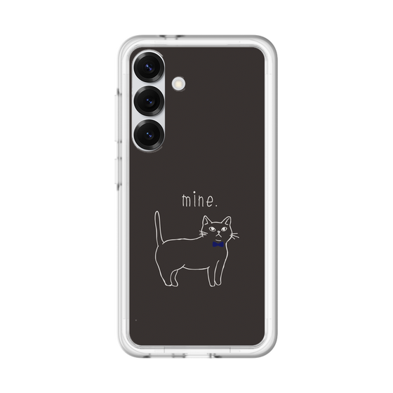スリムプロテクションプレミアムケース［ 蝶ネクタイねこ - Black ］