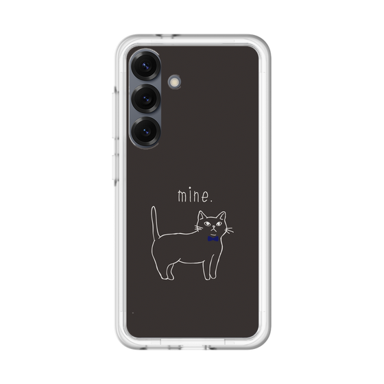 スリムプロテクションプレミアムケース［ 蝶ネクタイねこ - Black ］