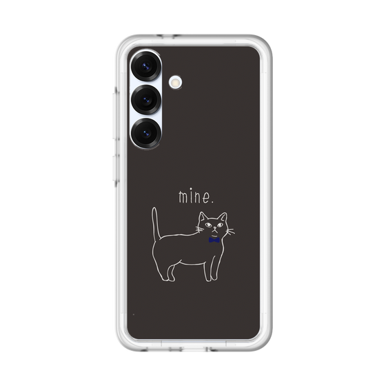 スリムプロテクションプレミアムケース［ 蝶ネクタイねこ - Black ］