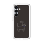 スリムプロテクションプレミアムケース［ 蝶ネクタイねこ - Black ］