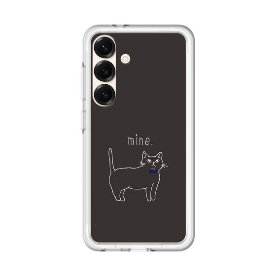 スリムプロテクションプレミアムケース［ 蝶ネクタイねこ - Black ］