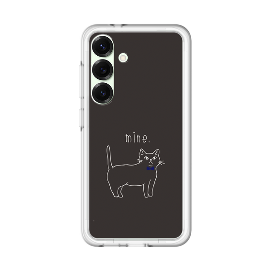 スリムプロテクションプレミアムケース［ 蝶ネクタイねこ - Black ］
