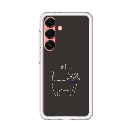 スリムプロテクションプレミアムケース［ 蝶ネクタイねこ - Black ］
