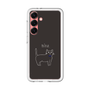 スリムプロテクションプレミアムケース［ 蝶ネクタイねこ - Black ］
