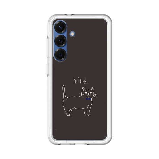スリムプロテクションプレミアムケース［ 蝶ネクタイねこ - Black ］
