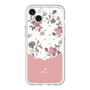 スリムプロテクションプレミアムケース［ ツインドットフラワー - Pink ］