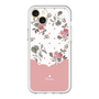 スリムプロテクションプレミアムケース［ ツインドットフラワー - Pink ］
