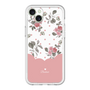スリムプロテクションプレミアムケース［ ツインドットフラワー - Pink ］