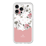 スリムプロテクションプレミアムケース［ ツインドットフラワー - Pink ］