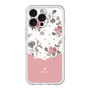 スリムプロテクションプレミアムケース［ ツインドットフラワー - Pink ］