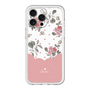 スリムプロテクションプレミアムケース［ ツインドットフラワー - Pink ］