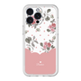 スリムプロテクションプレミアムケース［ ツインドットフラワー - Pink ］
