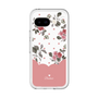 スリムプロテクションプレミアムケース［ ツインドットフラワー - Pink ］
