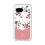スリムプロテクションプレミアムケース［ ツインドットフラワー - Pink ］