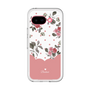 スリムプロテクションプレミアムケース［ ツインドットフラワー - Pink ］