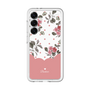 スリムプロテクションプレミアムケース［ ツインドットフラワー - Pink ］