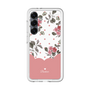 スリムプロテクションプレミアムケース［ ツインドットフラワー - Pink ］