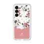スリムプロテクションプレミアムケース［ ツインドットフラワー - Pink ］
