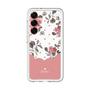 スリムプロテクションプレミアムケース［ ツインドットフラワー - Pink ］