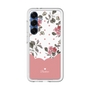 スリムプロテクションプレミアムケース［ ツインドットフラワー - Pink ］