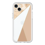 スリムプロテクションプレミアムケース［ マーブルトライアングルパレット - Beige ］