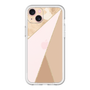 スリムプロテクションプレミアムケース［ マーブルトライアングルパレット - Beige ］