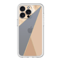 スリムプロテクションプレミアムケース［ マーブルトライアングルパレット - Beige ］