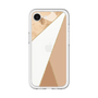 スリムプロテクションプレミアムケース［ マーブルトライアングルパレット - Beige ］