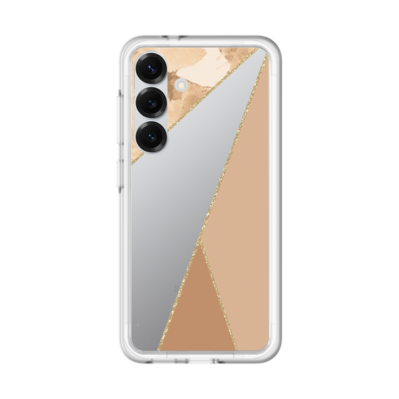 スリムプロテクションプレミアムケース［ マーブルトライアングルパレット - Beige ］