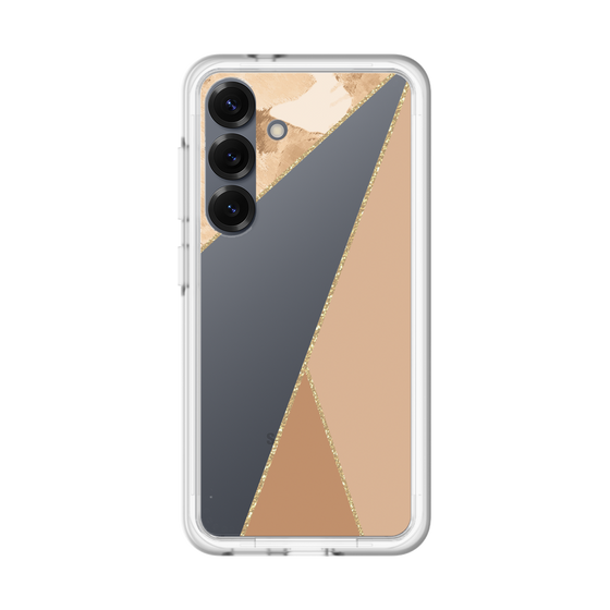 スリムプロテクションプレミアムケース［ マーブルトライアングルパレット - Beige ］