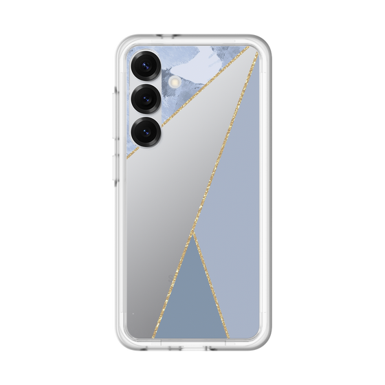 スリムプロテクションプレミアムケース［ マーブルトライアングルパレット - Blue ］