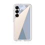 スリムプロテクションプレミアムケース［ マーブルトライアングルパレット - Blue ］