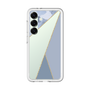 スリムプロテクションプレミアムケース［ マーブルトライアングルパレット - Blue ］