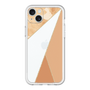 スリムプロテクションプレミアムケース［ マーブルトライアングルパレット - Orange ］