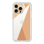 スリムプロテクションプレミアムケース［ マーブルトライアングルパレット - Orange ］