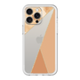 スリムプロテクションプレミアムケース［ マーブルトライアングルパレット - Orange ］