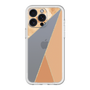 スリムプロテクションプレミアムケース［ マーブルトライアングルパレット - Orange ］