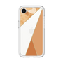 スリムプロテクションプレミアムケース［ マーブルトライアングルパレット - Orange ］