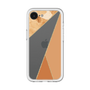 スリムプロテクションプレミアムケース［ マーブルトライアングルパレット - Orange ］