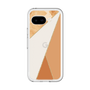 スリムプロテクションプレミアムケース［ マーブルトライアングルパレット - Orange ］