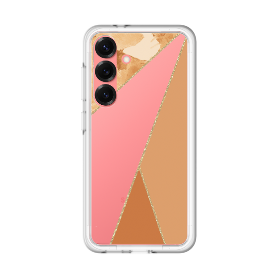 スリムプロテクションプレミアムケース［ マーブルトライアングルパレット - Orange ］