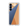 スリムプロテクションプレミアムケース［ マーブルトライアングルパレット - Orange ］
