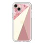 スリムプロテクションプレミアムケース［ マーブルトライアングルパレット - Pink ］