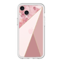 スリムプロテクションプレミアムケース［ マーブルトライアングルパレット - Pink ］